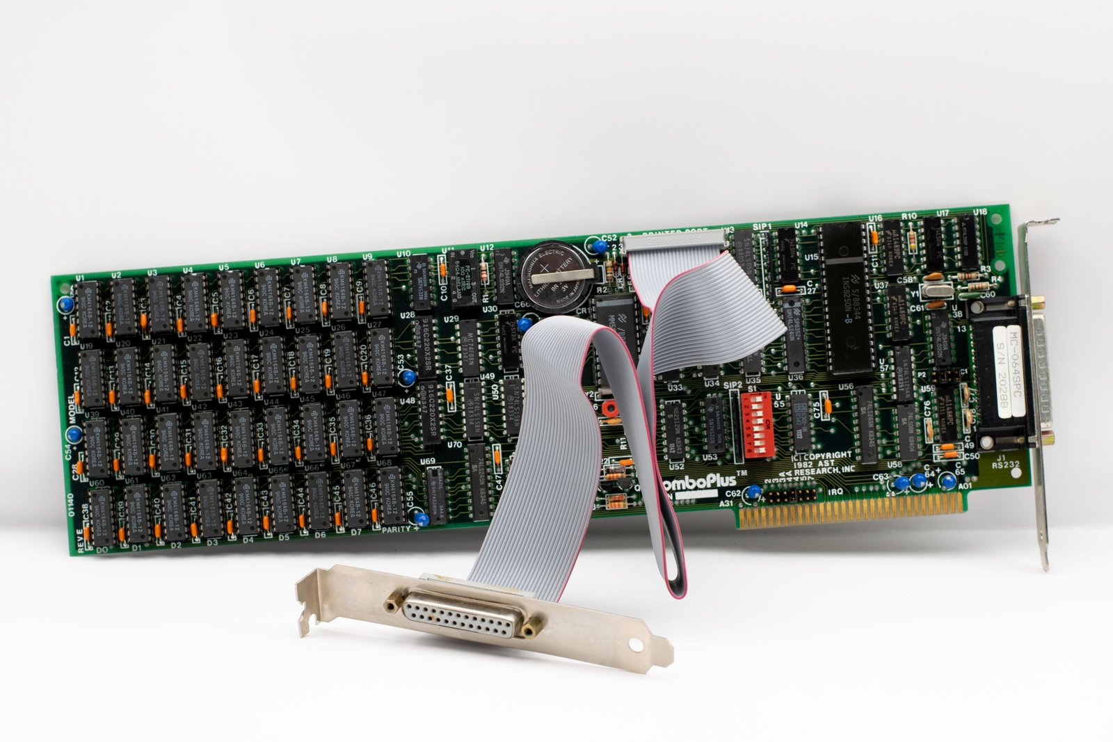Close up of an electrical circuit board